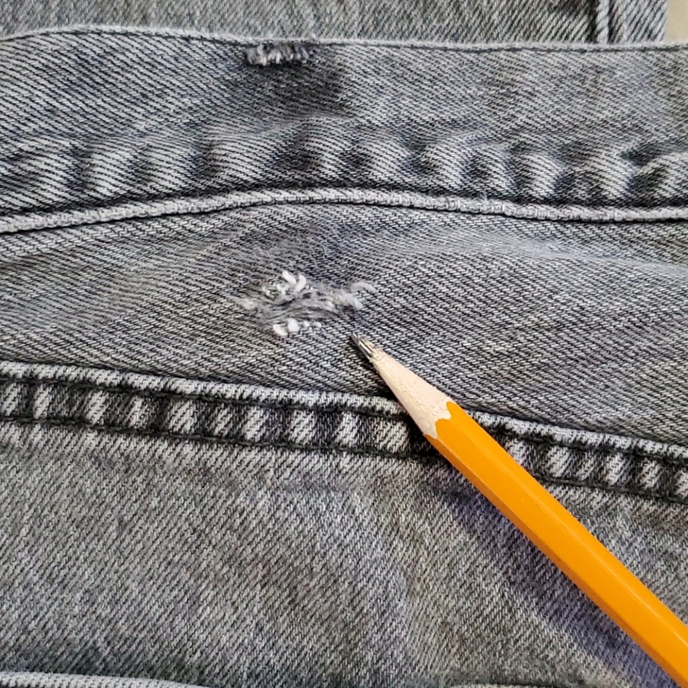 501s Button Fly Light Gray Levi's - image 3